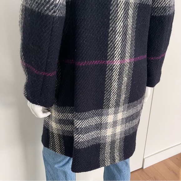 AUTHENTIC BURBERRY LONDON Plaid Check Hooded Toggle Duffle Coat - Picture 6 of 12